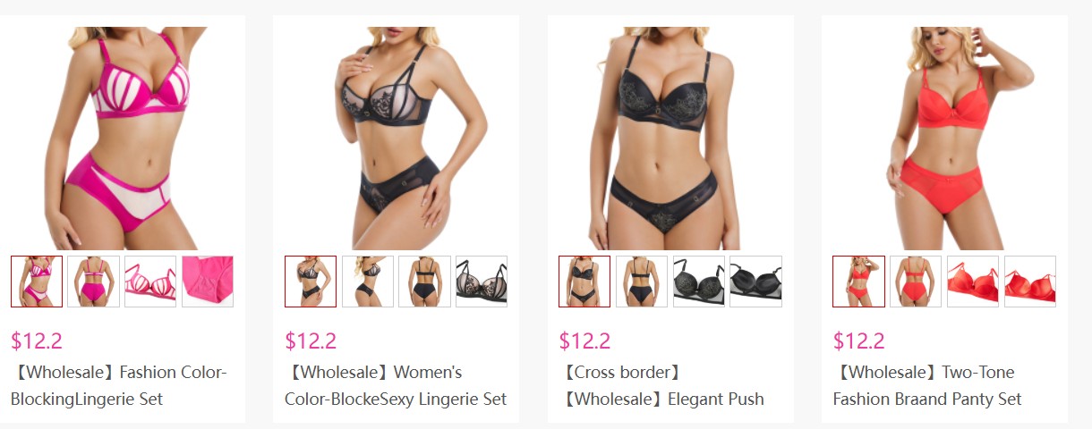 Structured Lace Support Bra