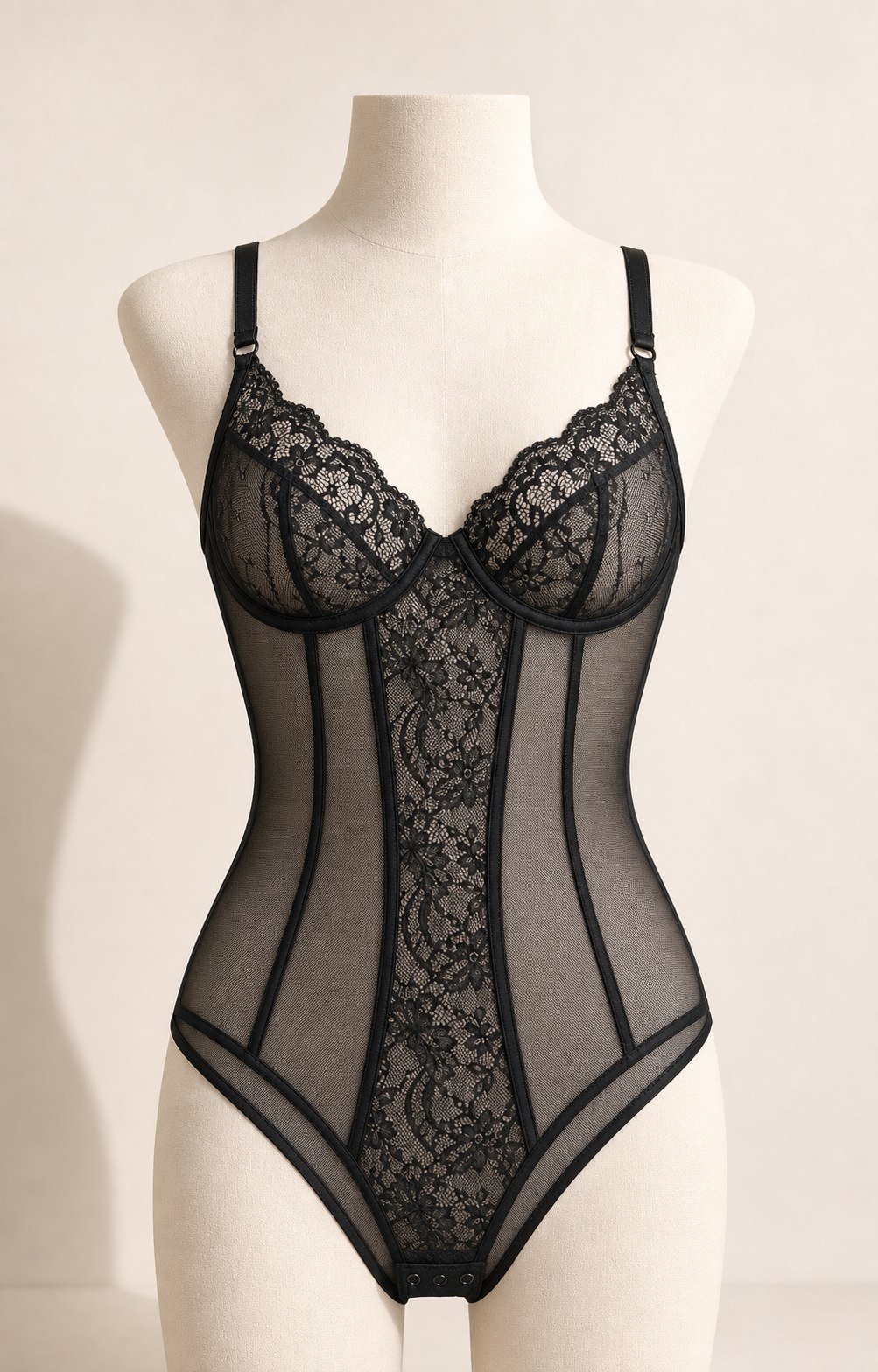 Elegant Mesh Bodysuit